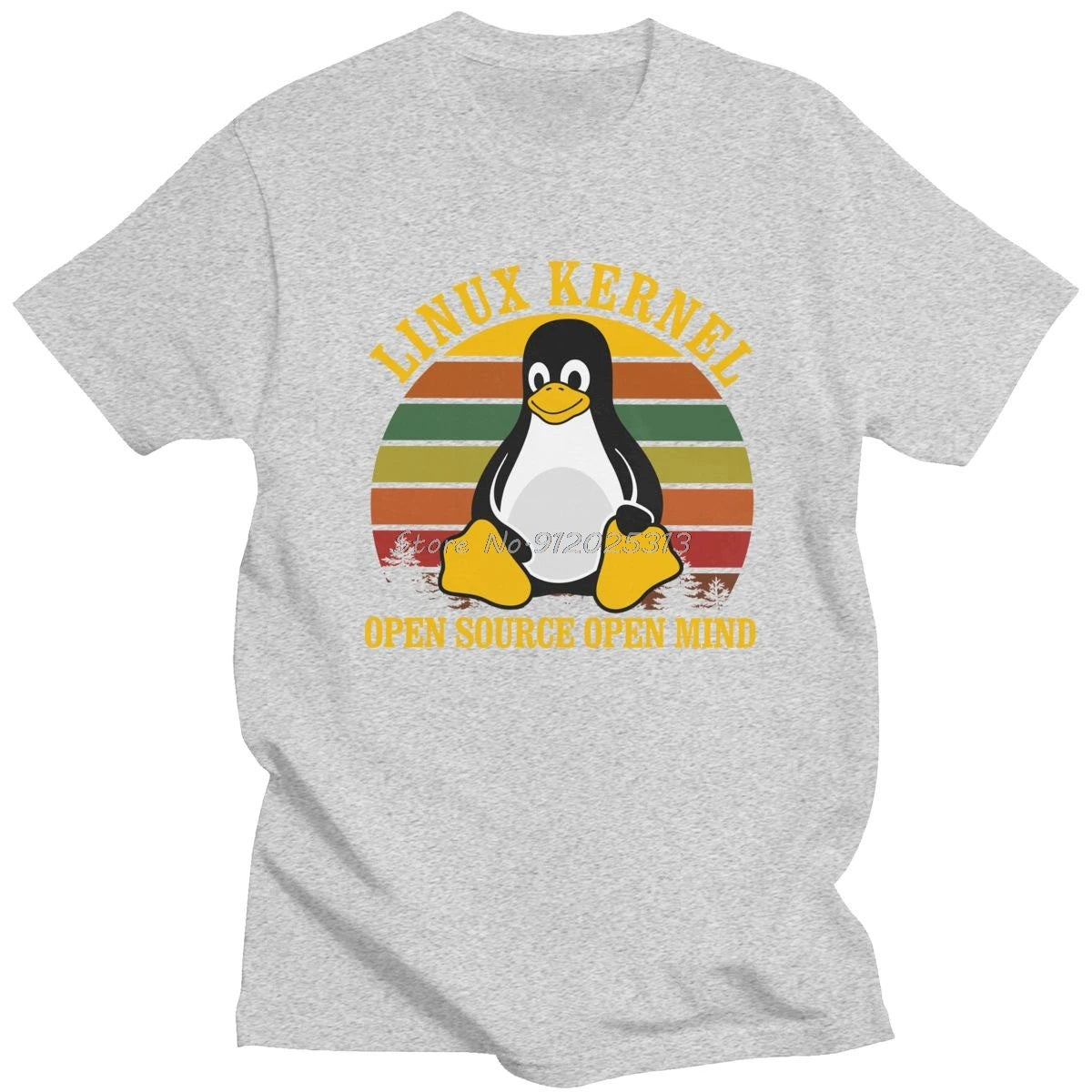 Funny Retro Linux T Shirt Cotton Programmer Tee