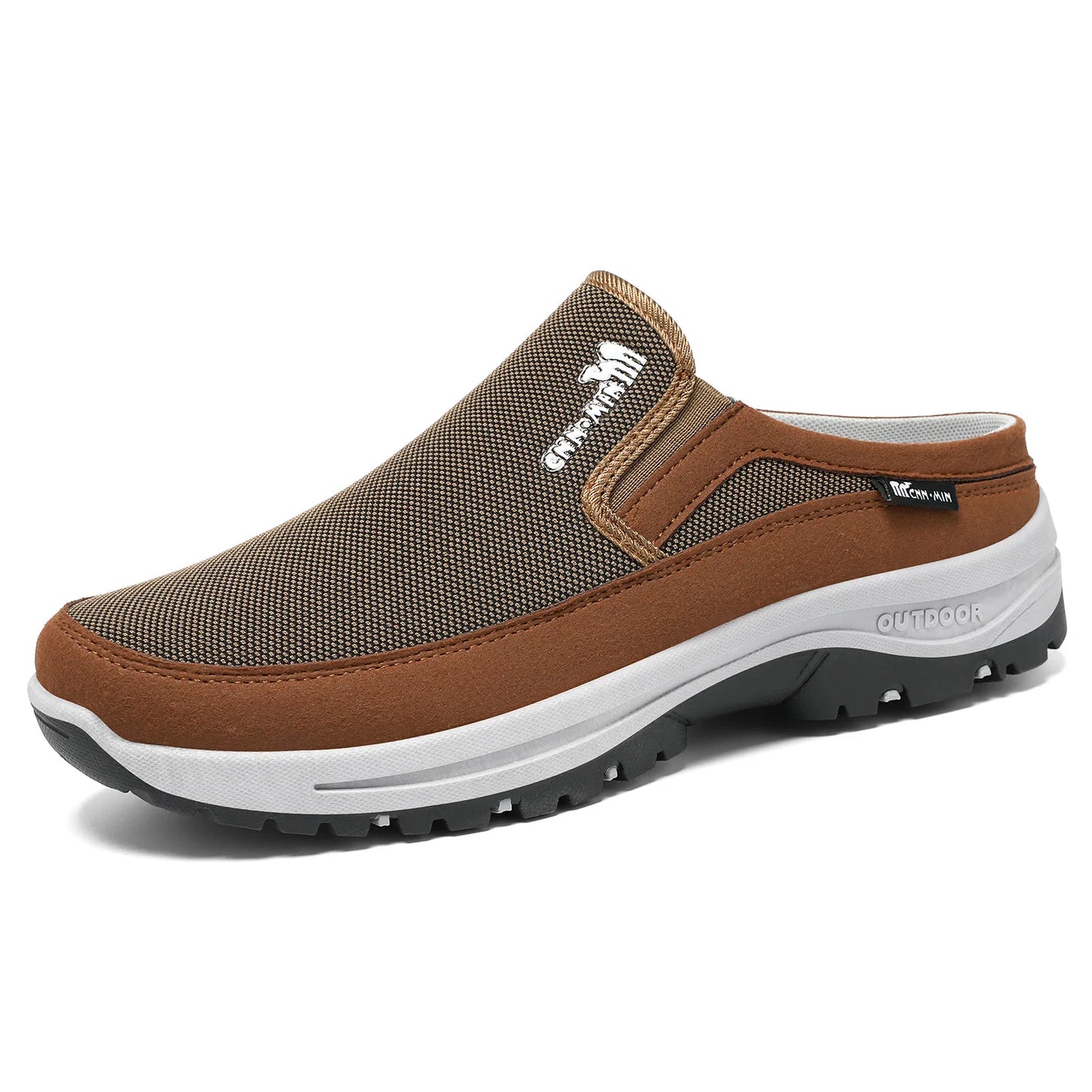 Men's Shoes 2026 Spring New Versatile Casual Half Top Single Shoes Comfortable, Breathable, Odorous Foot Size 39-47