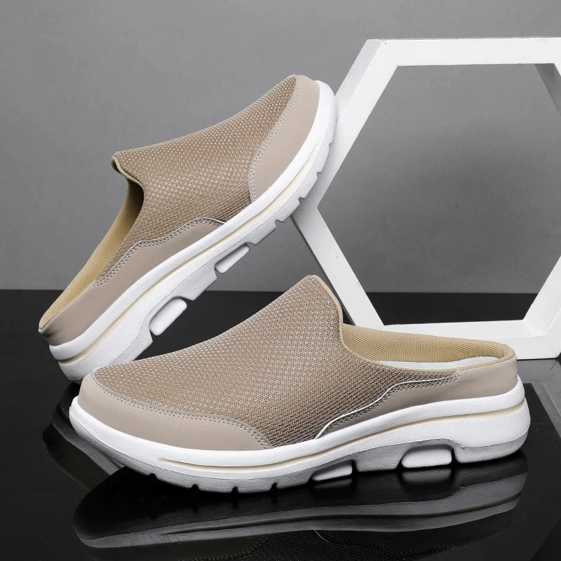 Men's Breathable Summer Slippers with Thick Bottom