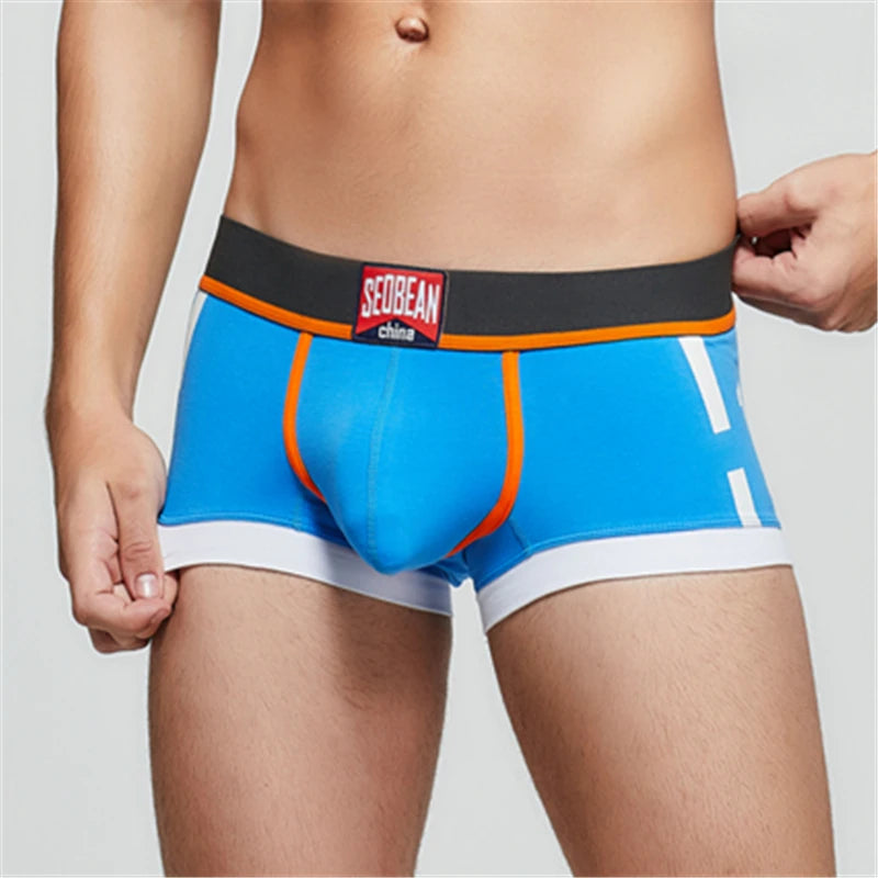 Men's Cotton Boxer Shorts Underwear