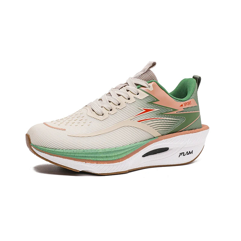Men's Casual Lace-Up Sneakers with Air Mesh Upper