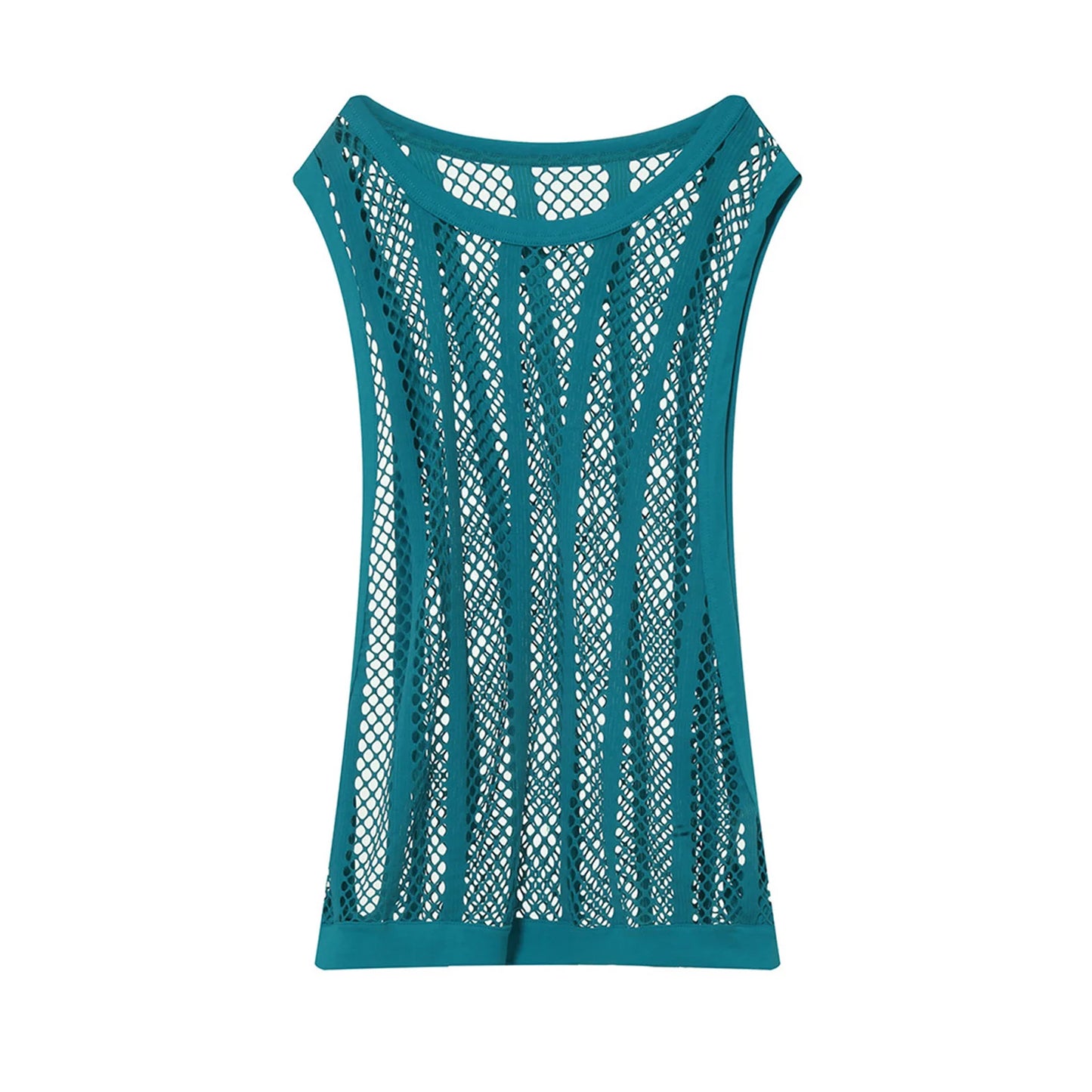 Mens Mesh Sheer Vest Bodybuilding Running Tank Tops Sexy Fishnet Fitness Sportwear Muscle Sleeveless Hollow Singlet Quick Dry