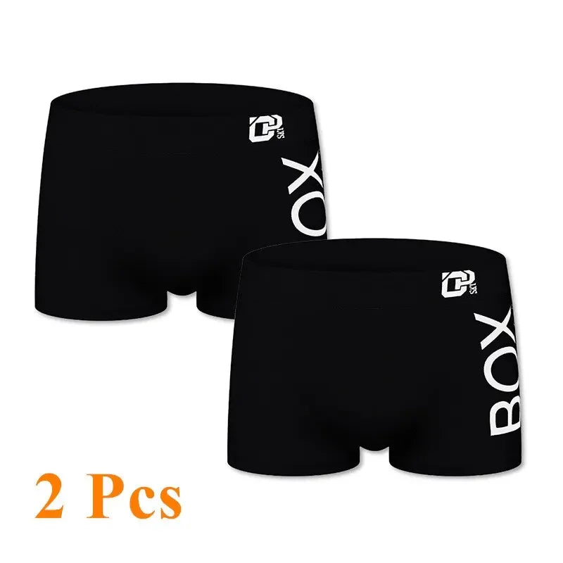 Men's Cotton Boxer Shorts with 3D Pouch
