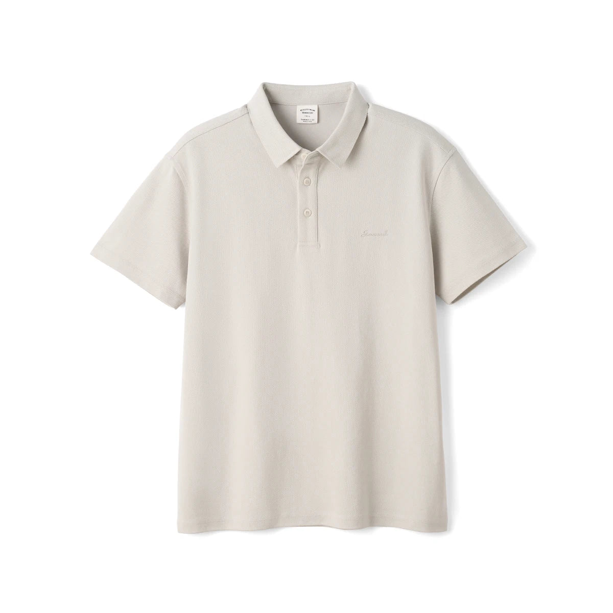SIMWOOD Summer Cotton Pique Polo Shirt Men