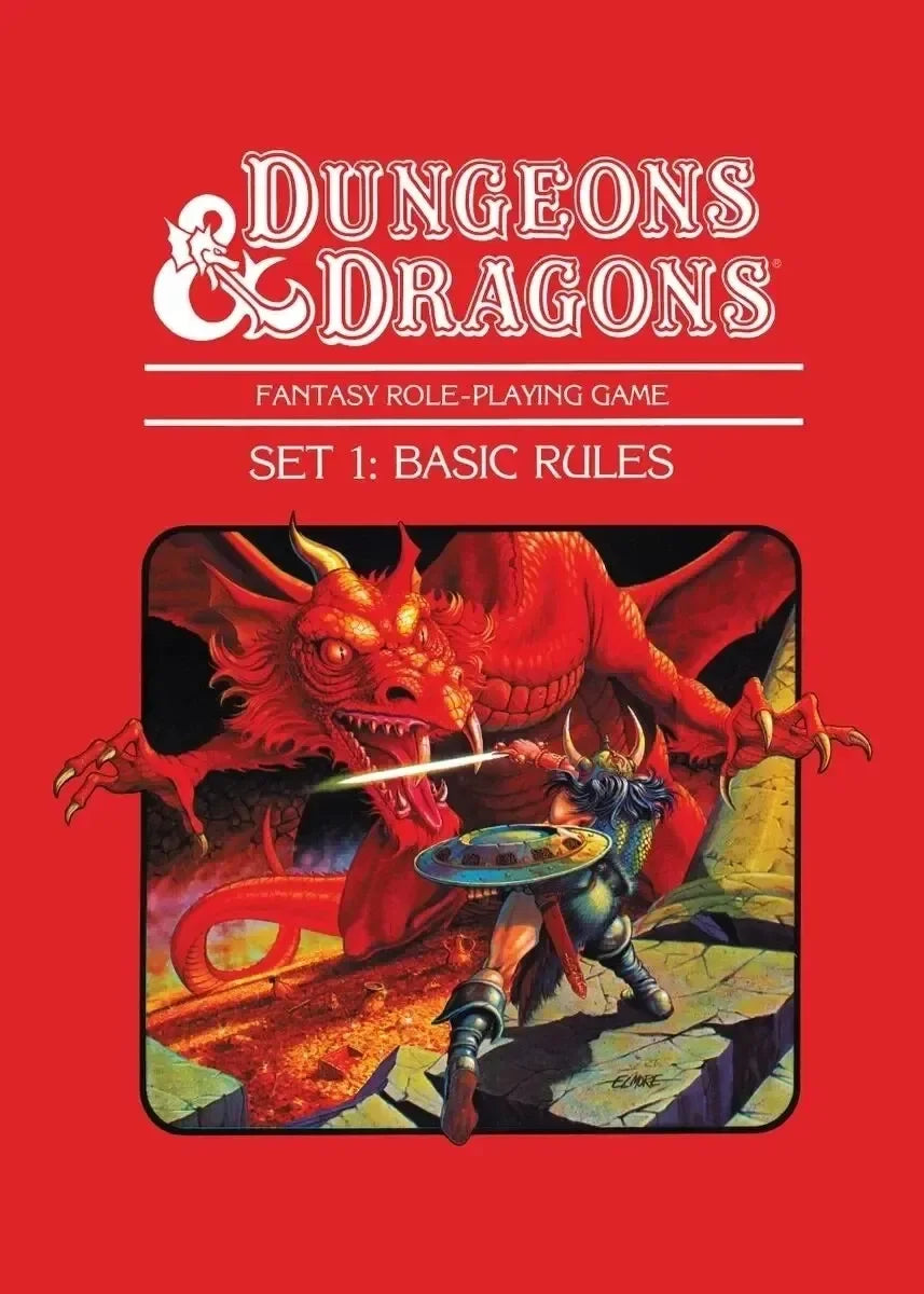 Dungeons & Dragons Games Poster, Retro Canvas Art, High Quality Prints