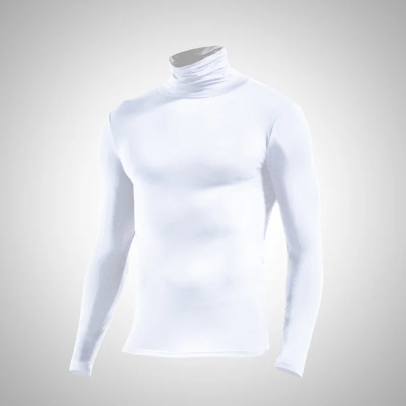Men's Thermal Turtleneck Bohemian Lapel