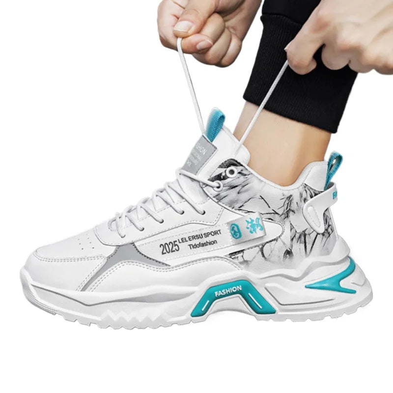2024 Men’s Breathable Platform Running Sneakers