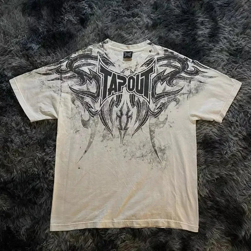 Y2k Skull Oversized T-Shirt for Men