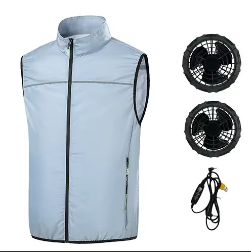 Cooling Fan Vest for Men and Women - Summer Cool Jacket