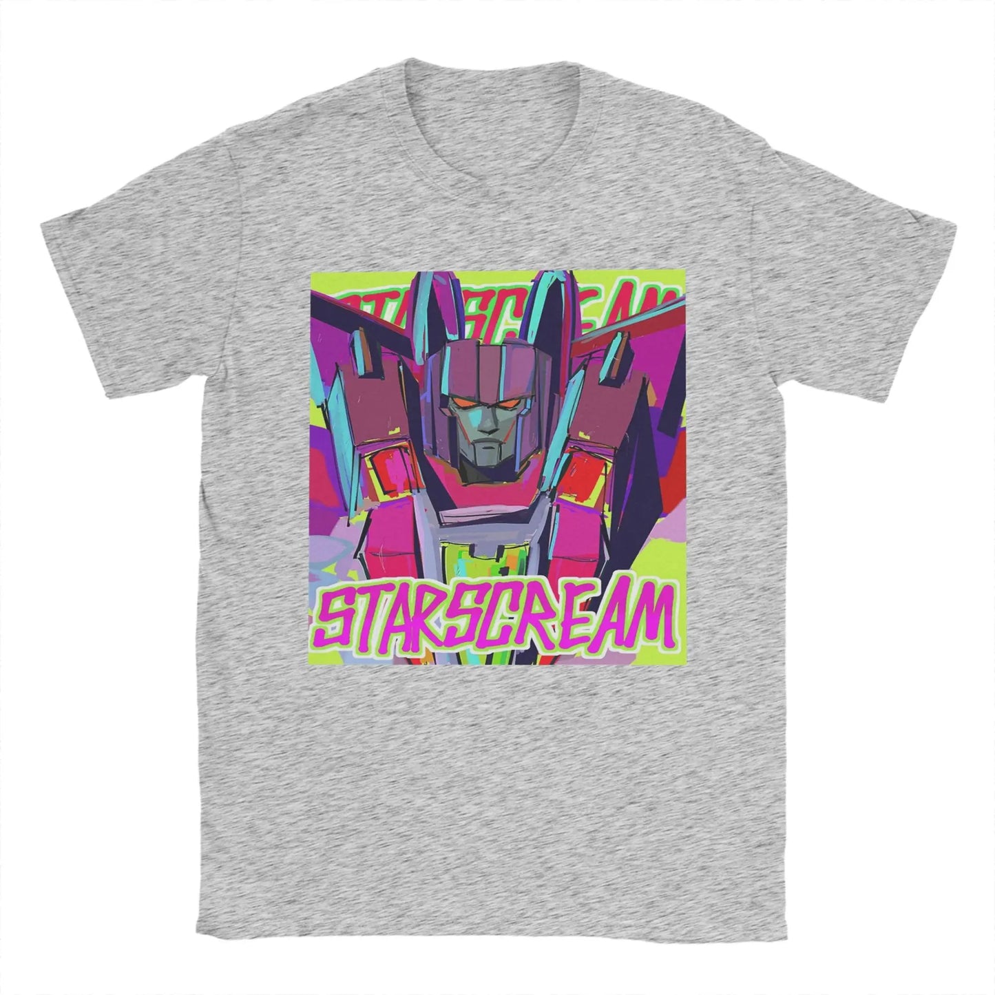 StarScream Men's Women's T Shirt Pure Cotton Graphic Printed Tee Shirt
