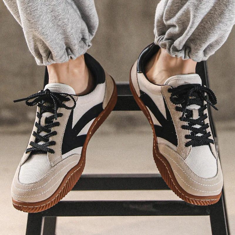 Men's Breathable Casual Shoes for Walking and Running