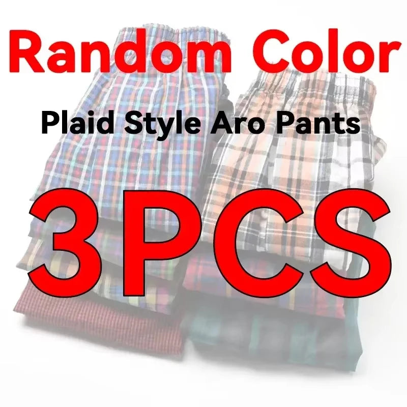 Cotton Classic Checkered Boxer Shorts by FARDLY