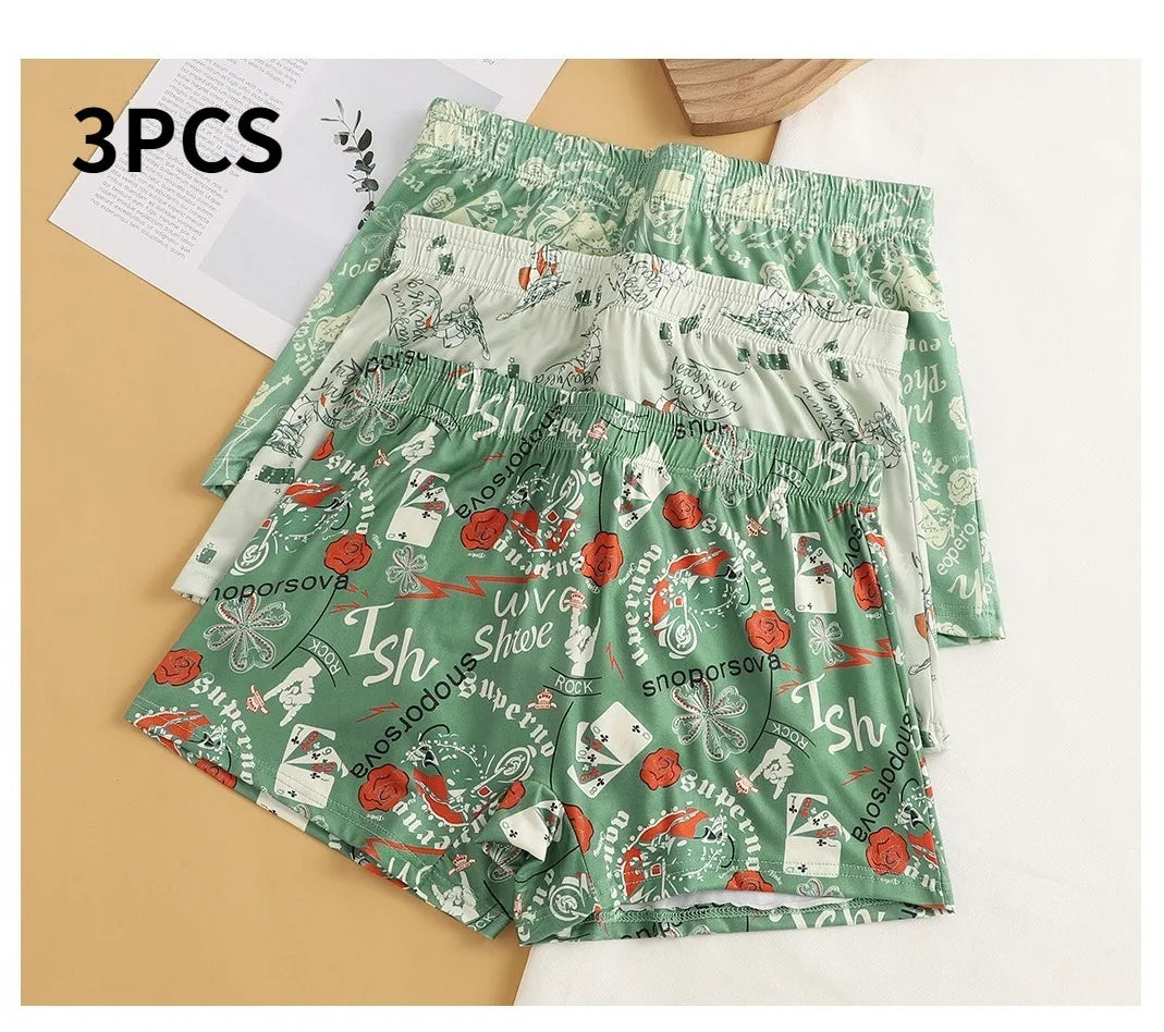 Men's Boxer Shorts Made of Polyester and Elastane