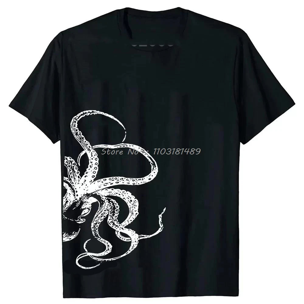 Cephalopod Octopus Squid Cuttlefish Graphic T-Shirt