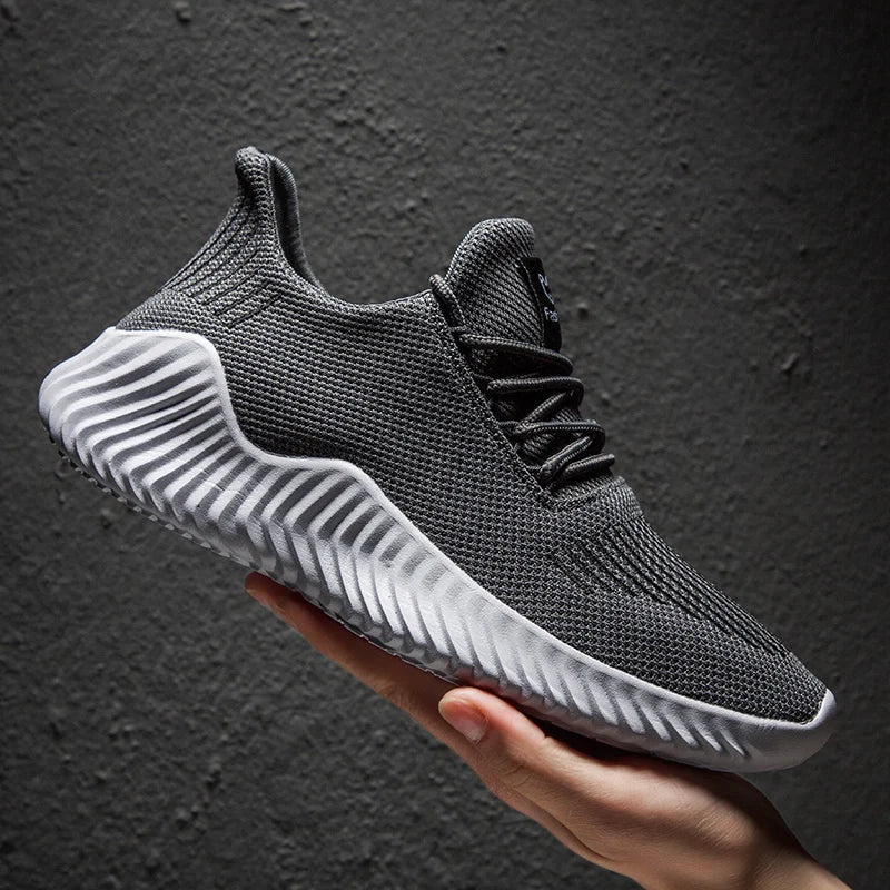 Shoes Men High Quality Male Sneakers Breathable White Fashion Gym Casual Light Walking Plus Size Footwear 2026