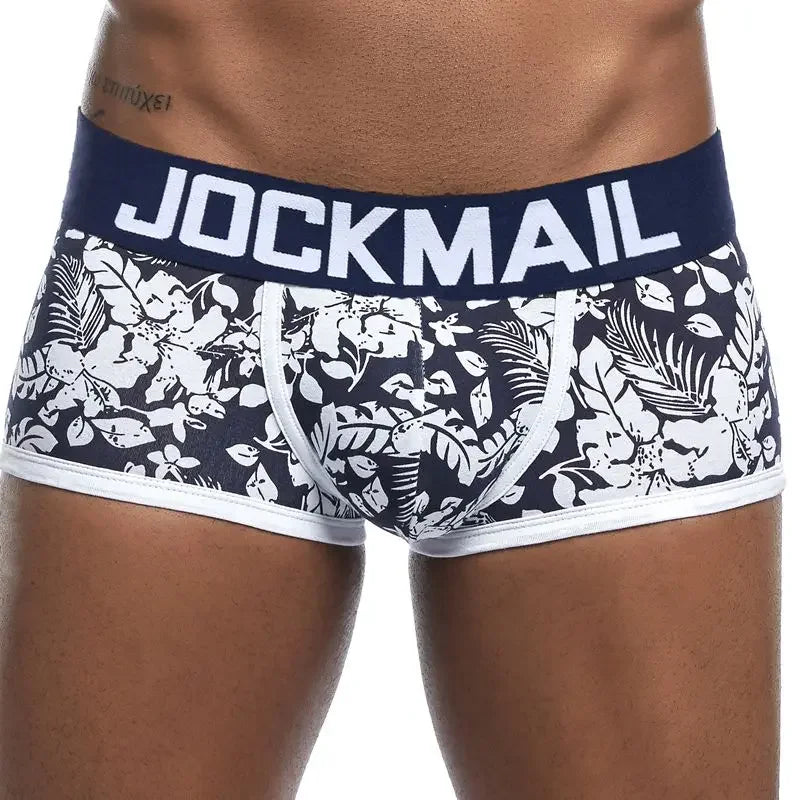 JOCKMAIL Men's Cotton Boxer Shorts Breathable