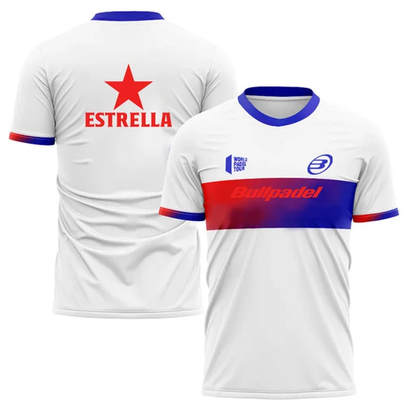 Men's Breathable Polyester T-Shirt for Summer Sports