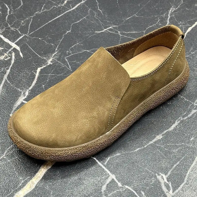 Men's Retro Casual Leather Shoes for Autumn