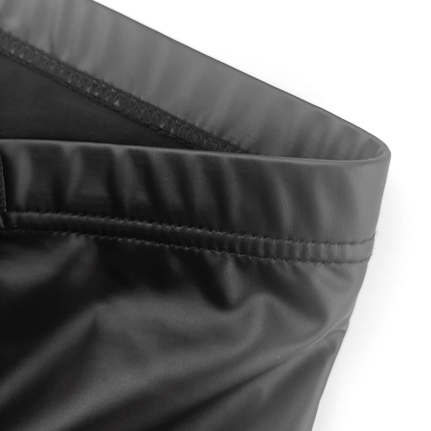 Faux Leather Boxer Shorts for Men by Clever-Menmode