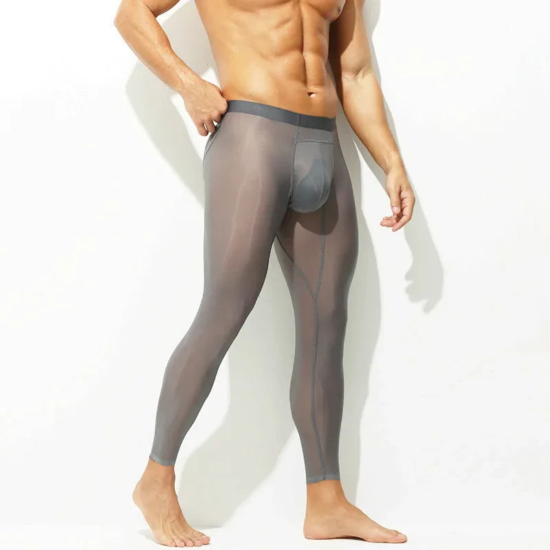 Ultra-thin Transparent Thermal Underwear Bottoms