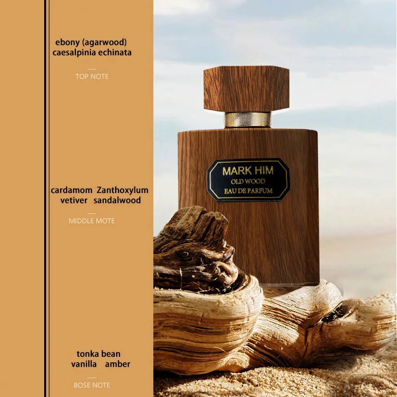 Ebony Agarwood Cologne for Confident Business Men 100ml