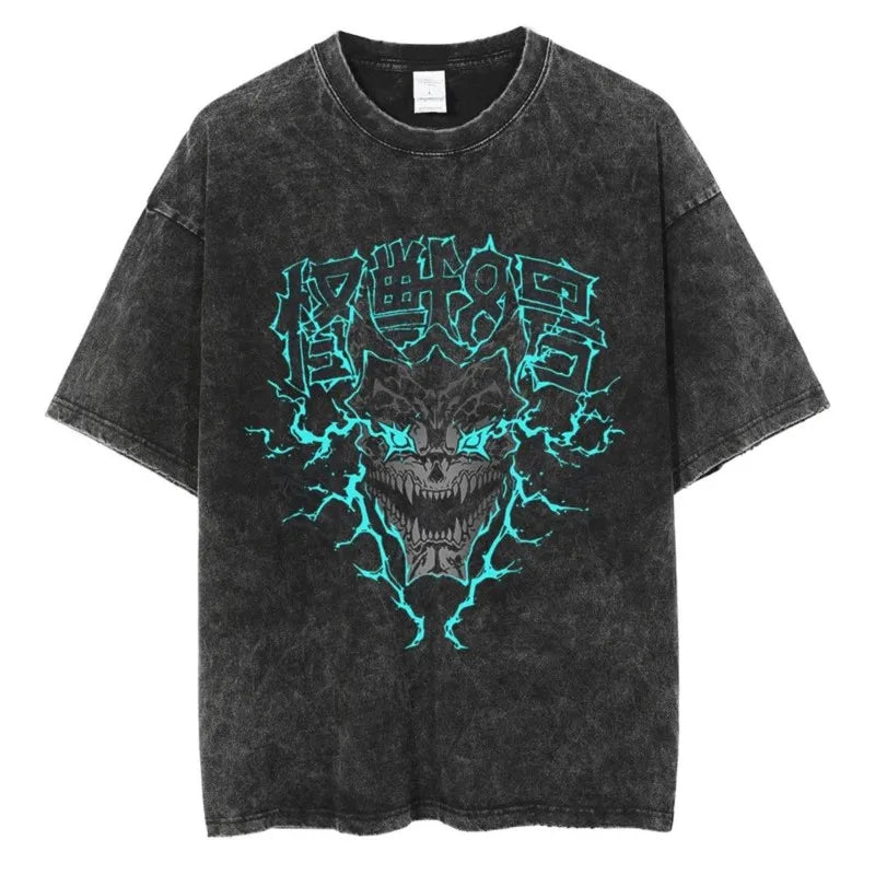 Anime Kaiju No 8 Graphic T-Shirt for Men