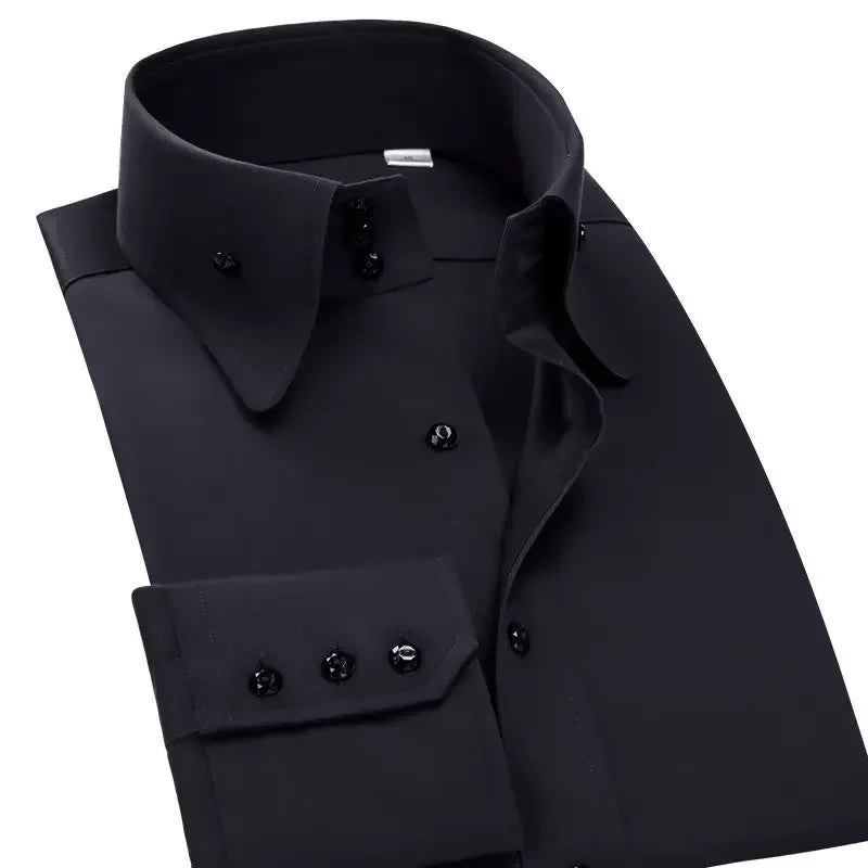 Men's Slim Fit Non-Iron Dress Shirt in White