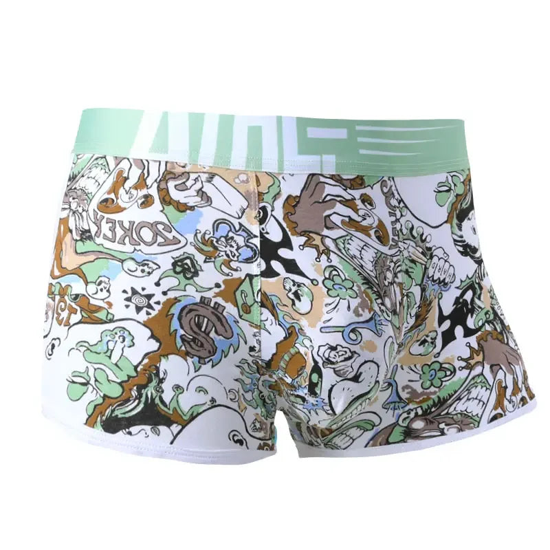 Men's Cotton Boxer Shorts with Breathable Design