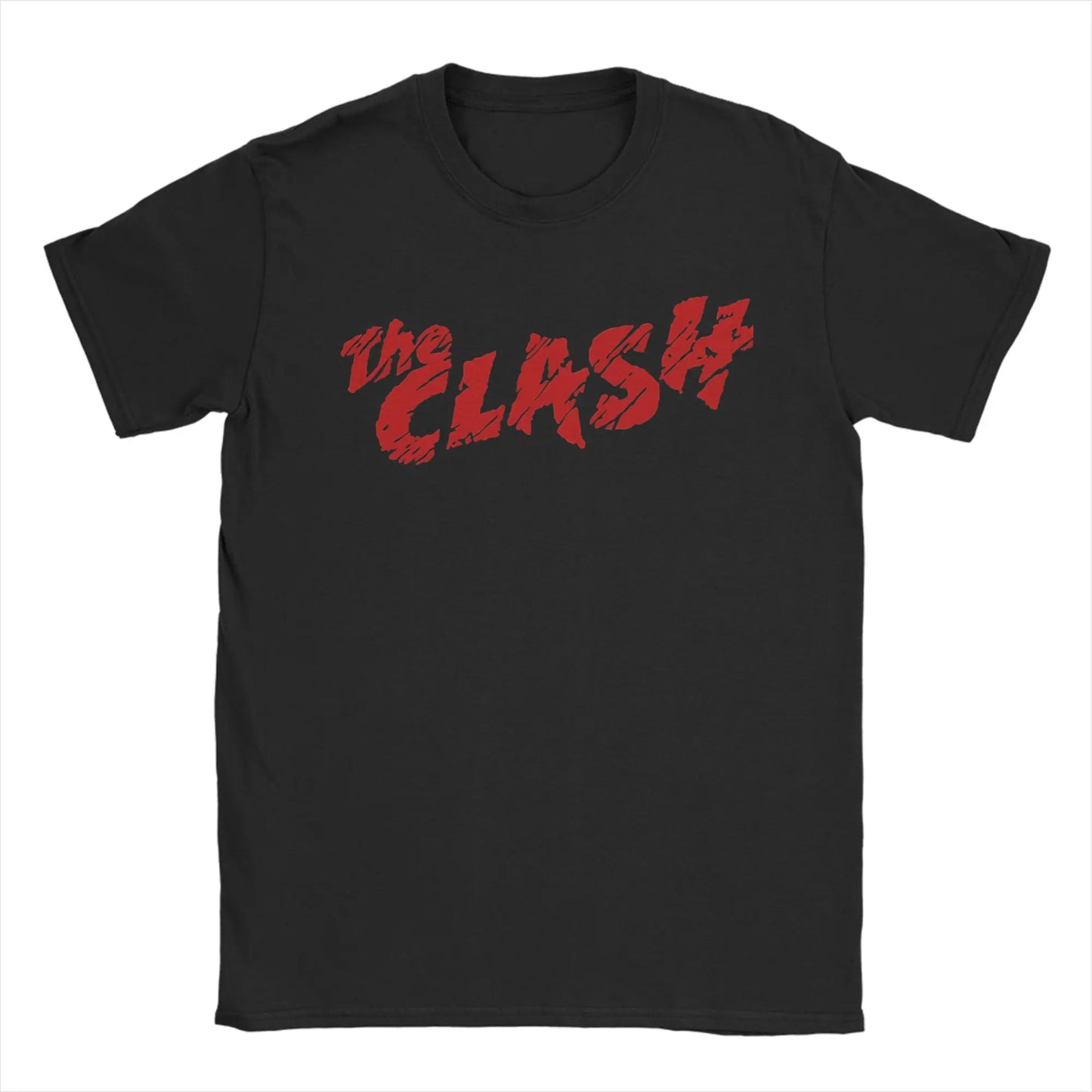 Mens Womens The Clash London Calling T Shirt Pure Cotton Print Tee Shirts Top Clothing