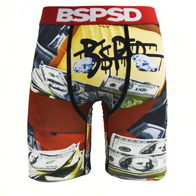 Sexy Men Underwear Boxers Breathable Mens Boxershorts Men's Panties Underpants Plus Size Fashion Print Man Boxers Briefs Trunks