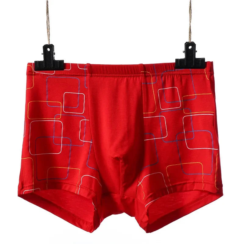 Men's Modal Boxer Shorts Breathable Underwear 2XL-7XL