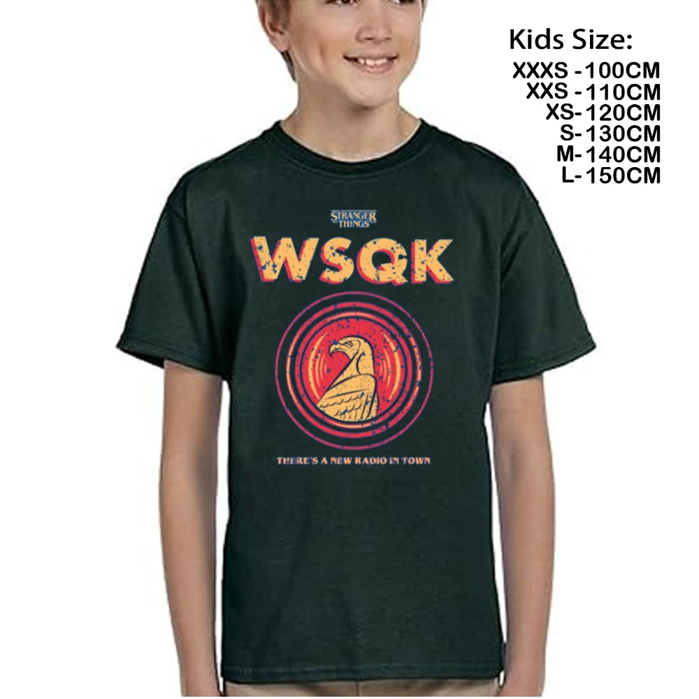 Hawkins Demogorgon Cotton T-Shirt for Boys