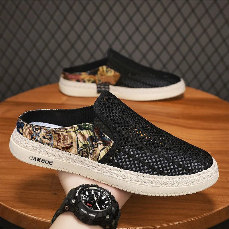 Men's Breathable Mesh Slip-On Casual Shoes