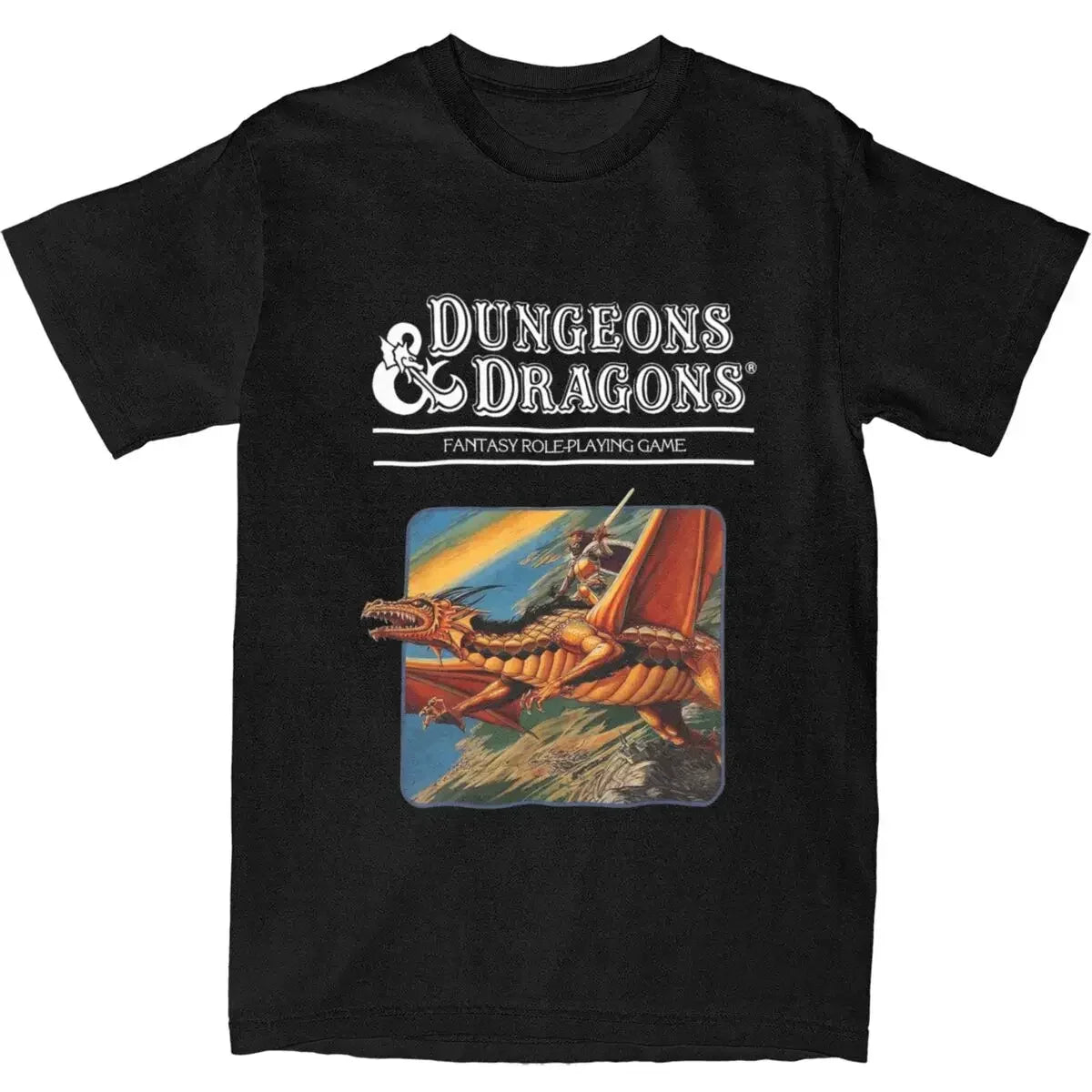 Dungeon & Dragon Game Fans T Shirt Apparel for Men + Women's Novelty Telcan (Olde British for T-Shirt)