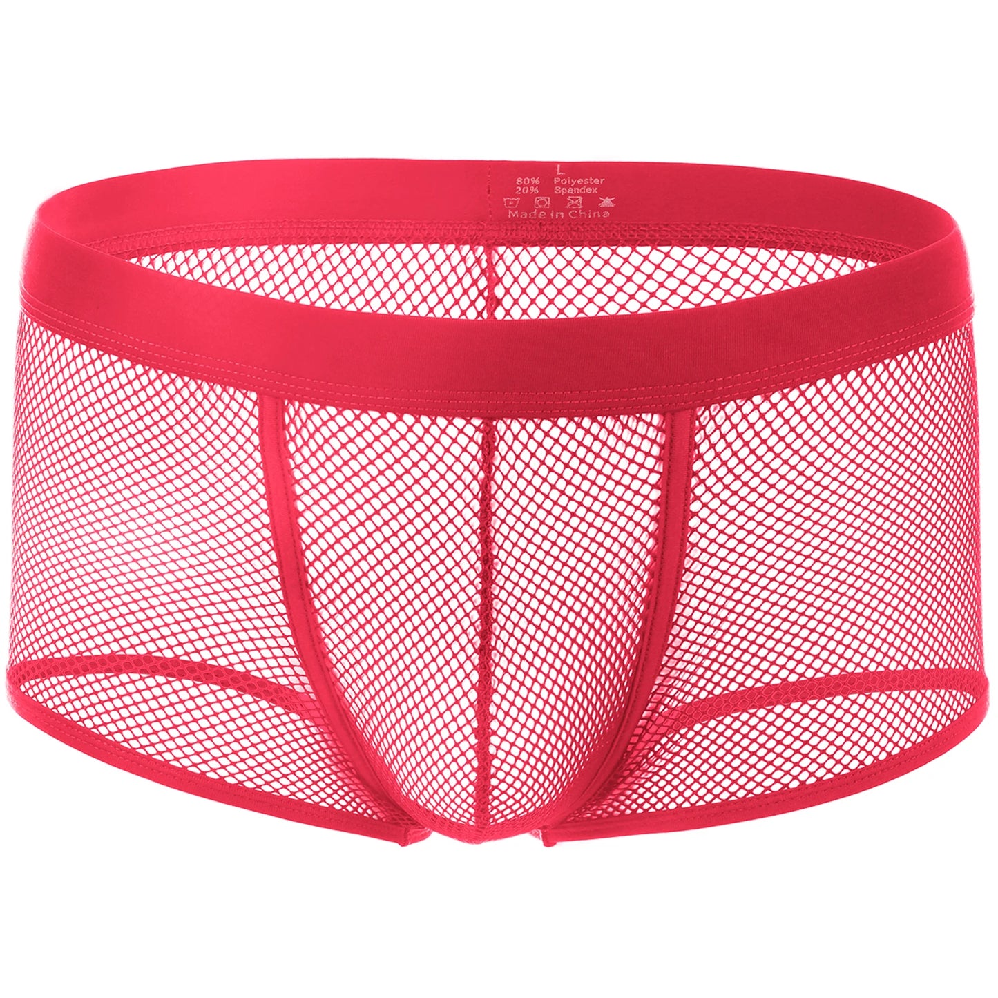 Men's Low Rise Mesh Boxer Shorts Underwear