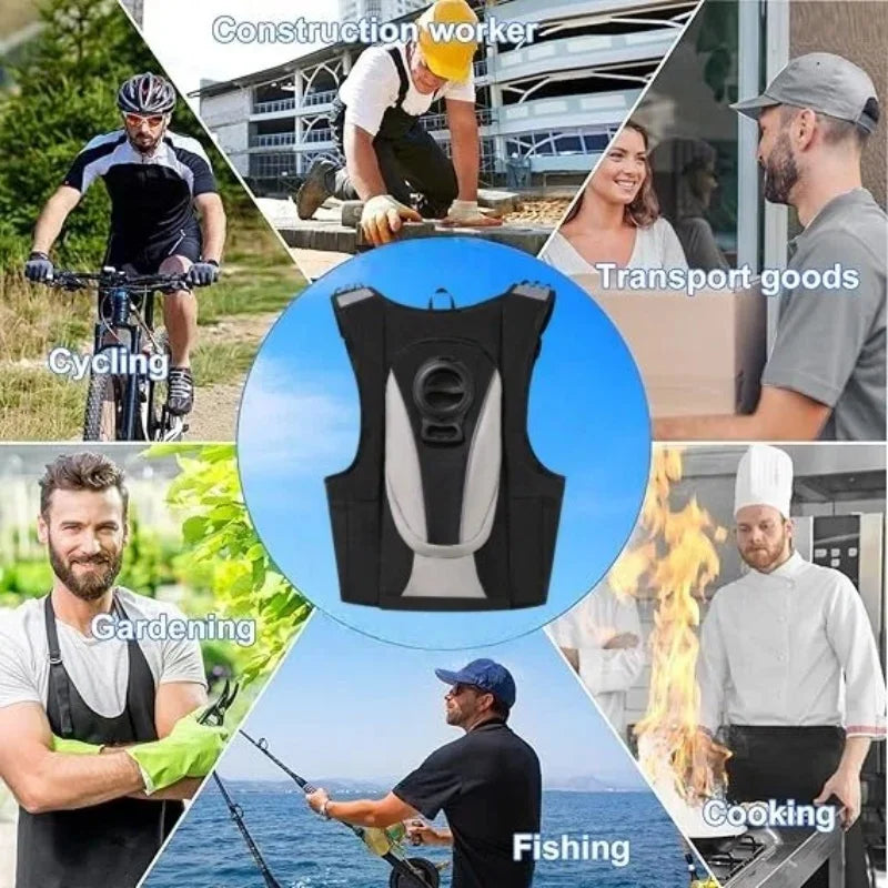 Hi-Vis Water Cooling Vest for Outdoor Activities