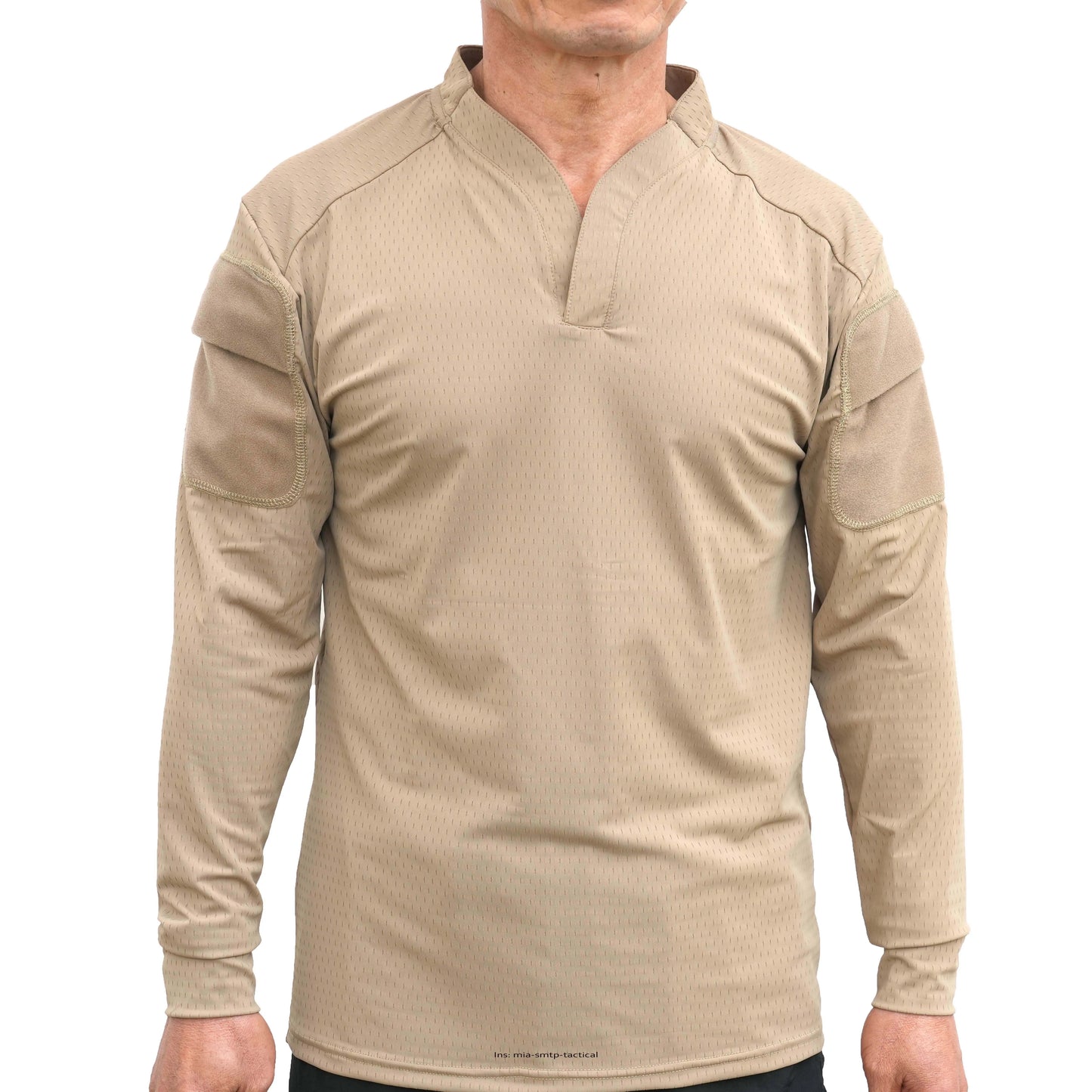 Combat Shirt Long Sleeves Men Breathable Quick Drying