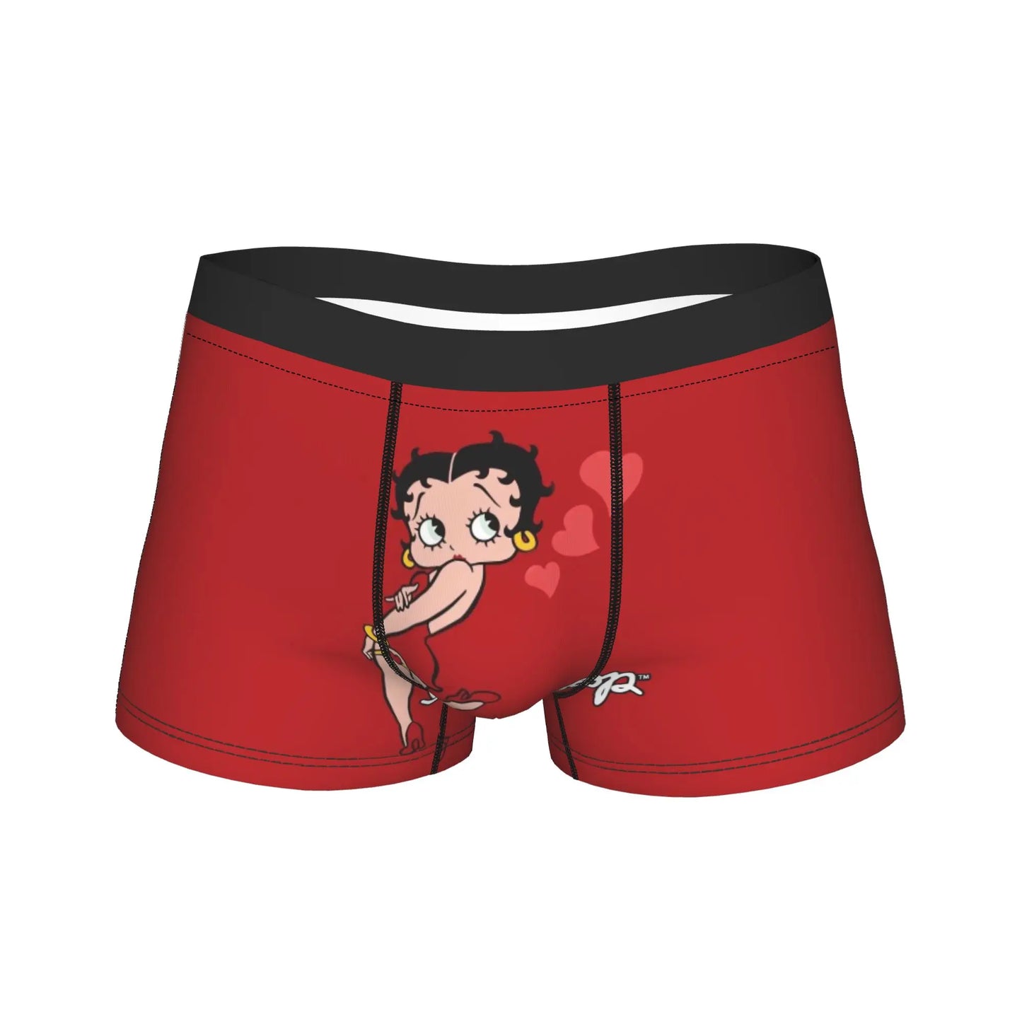 Men's Cartoon Boops Boxer Shorts Underwear
