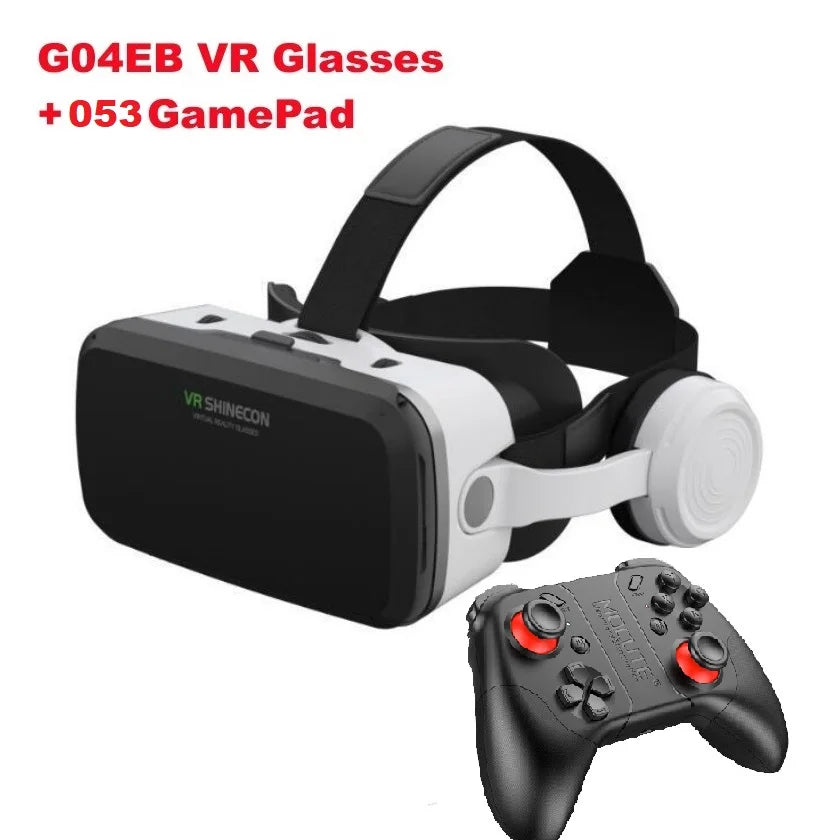 VR Glasses 3D Virtual Reality Glasses Stereo Headset Version for 5.5-7 Inch Mobile Phones