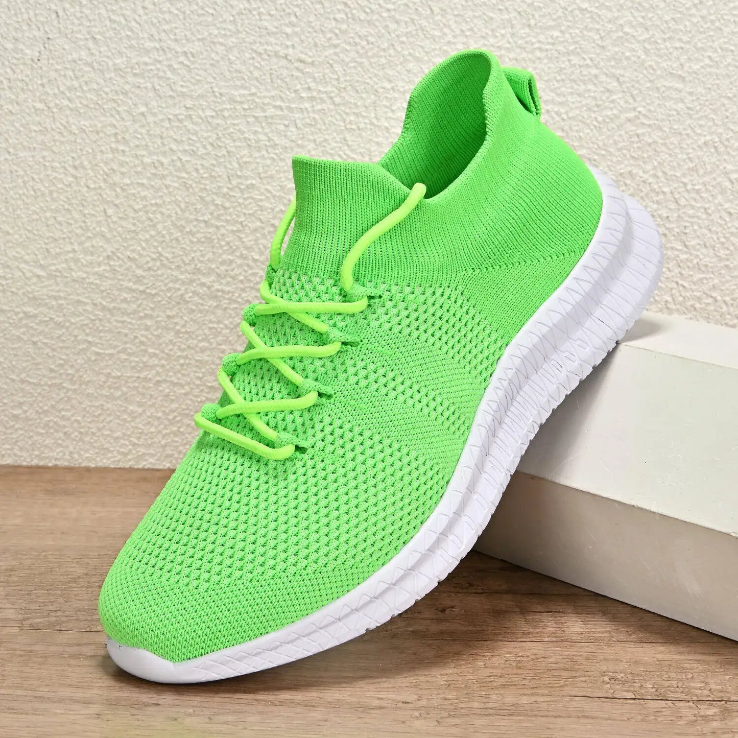 Men's Slip-On Sneakers Breathable Soft Sole Casual Shoes