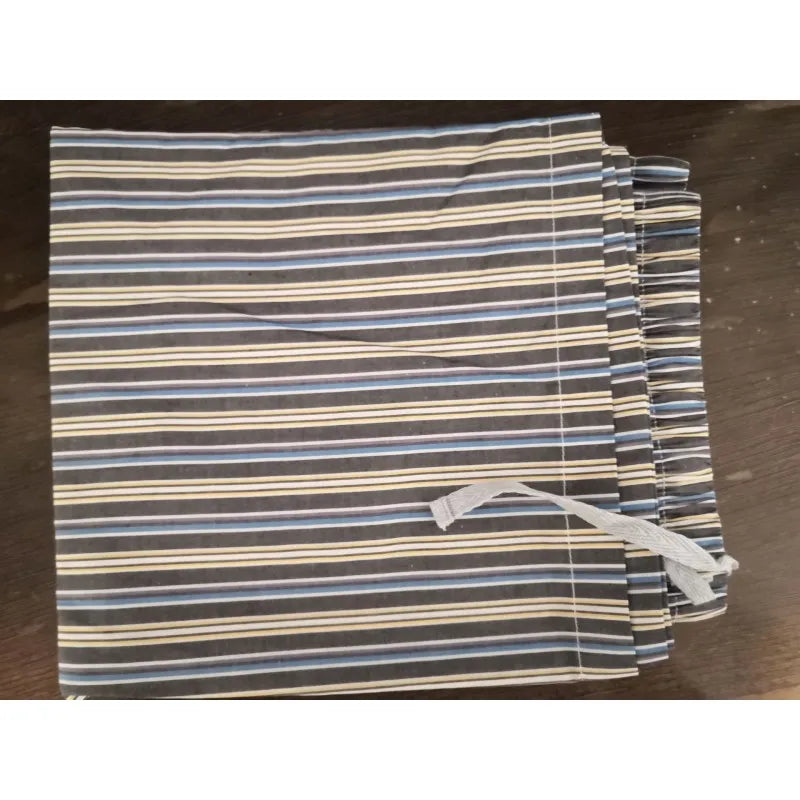 Summer Men Sleep Bottoms 100% Cotton Pajama Shorts Male Top quality Sleepwear Pants Men Home Shorts Striped Lounge Wear Shorts