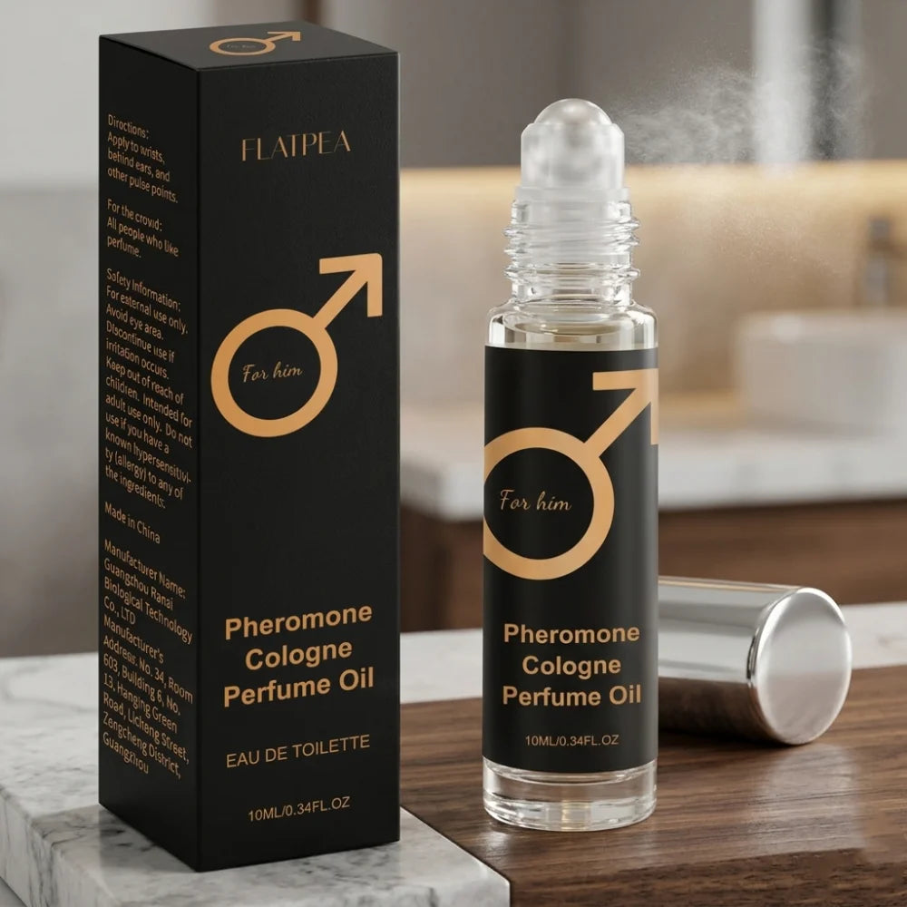 Men's Alcohol Free Roll-on Pheromone Cologne 10ml