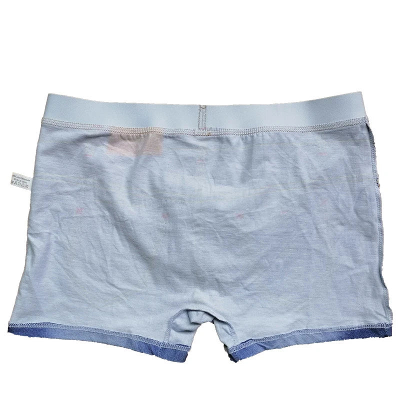 Men's Denim Boxer Shorts by NURRASA