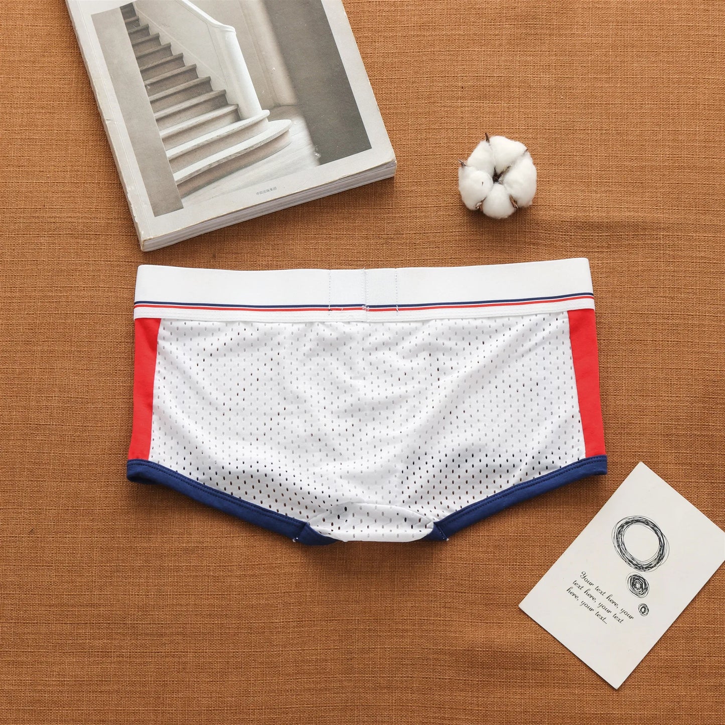 UXST Brand Men's Low Waist Fashion Boxers