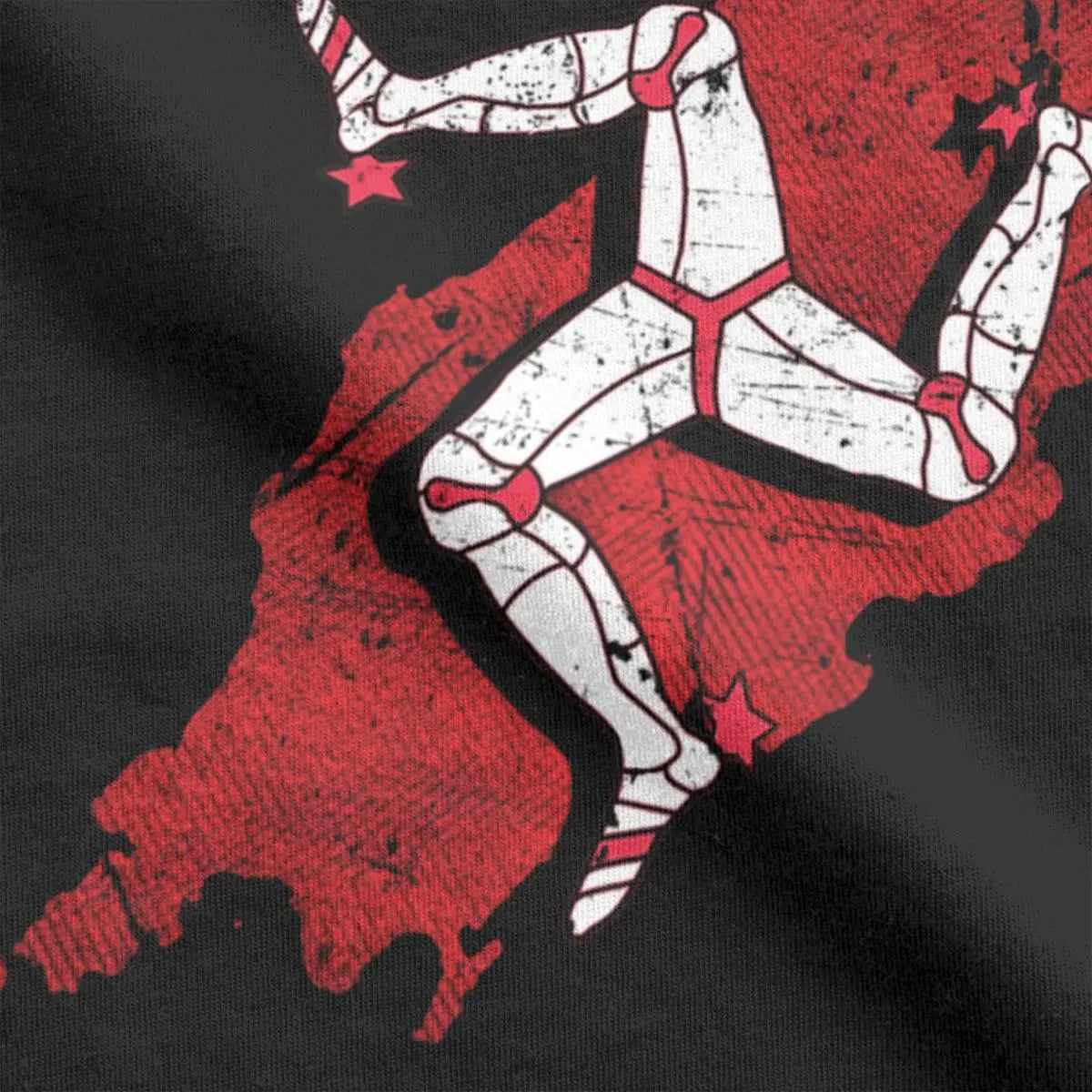 Men's Isle Of Man TT T Shirt Road Racing Motorcycle Pure Cotton Tops Funny Short Sleeve Round Collar Tees Party T-Shirt