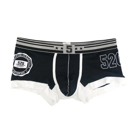 Cotton Low Waist Printed Boxer Shorts for Men
