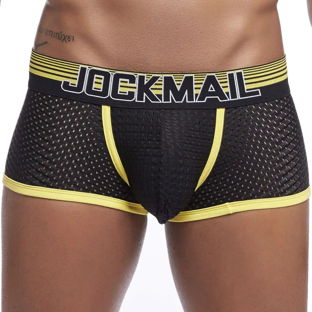 JOCKMAIL Men's Cotton Boxer Shorts Breathable