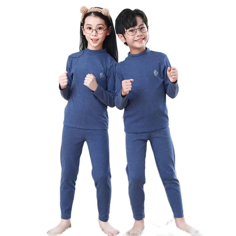 Children's Thermal Underwear Set Autumn And Winter Thick Boy And Girls Clothing