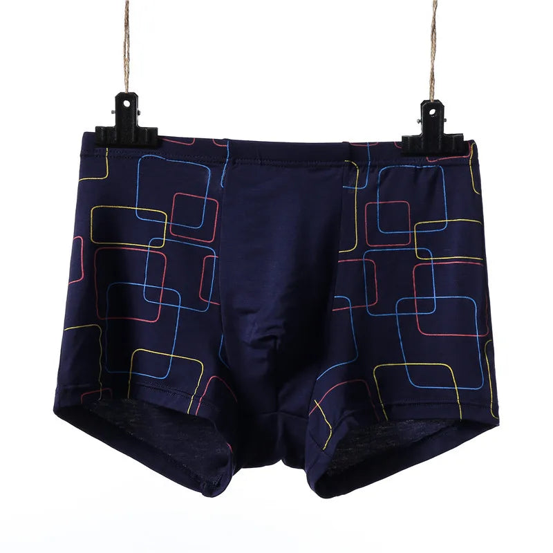 Men's Modal Boxer Shorts Breathable Underwear 2XL-7XL