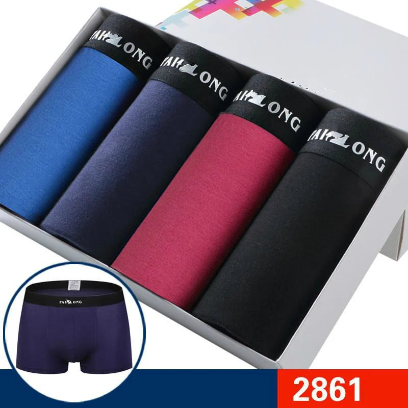 Men's Printed Modal Spandex Boxer Shorts